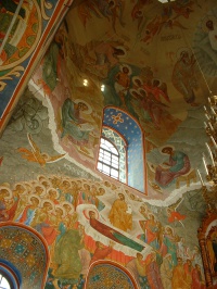 Роспись в верхнем храме Спасо-Преображенского собора