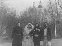 Первая студенческая свадьба: Владимир Дунаев и Ольга Енохина, 1991 год