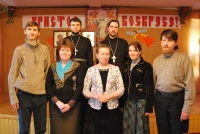 Со студентами-заочниками Новосибирского Свято-Макарьевского Православного Богословского института