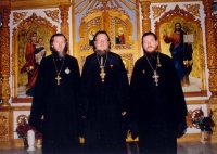 Протоиереи: Александр Реморов, Борис и Александр Пивоваровы
