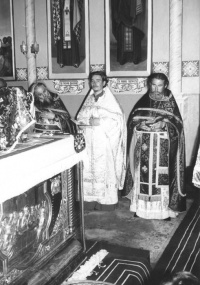 Новохиротонисанный иерей Борис Пивоваров, 6 августа 1978 года