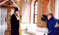 Запись для телепередачи. Апрель, 2004 год