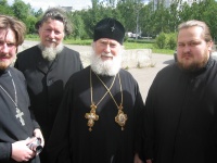 Возле храма преп. Сергия Радонежского