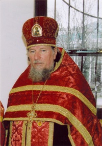 На освящении часовни Георгия Победоносца, 5.05.2006