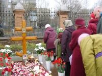 После погребения протоиерея Александра Пивоварова