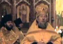 24.12.2005 Всенощное бдение в верхнем храме Спасо-Преображенского собора г. Новокузнецка